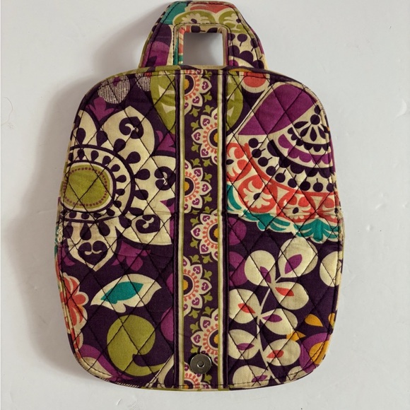 Vera Bradley Plum Floral Quilted‎ Kisslock Wallet - Picture 5 of 6